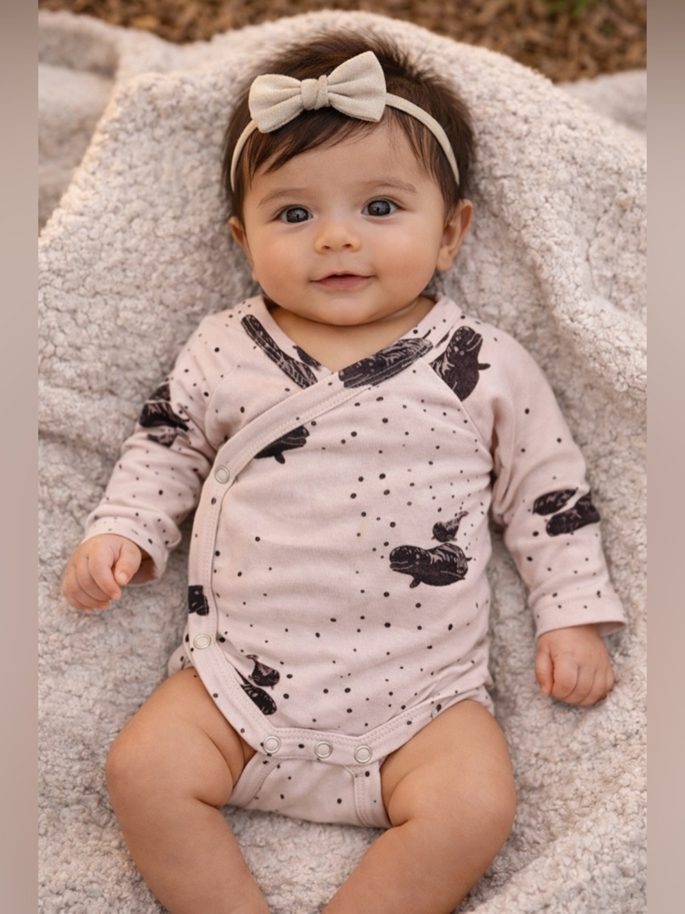 kate quinn Beluga Whale Purple Bodysuit